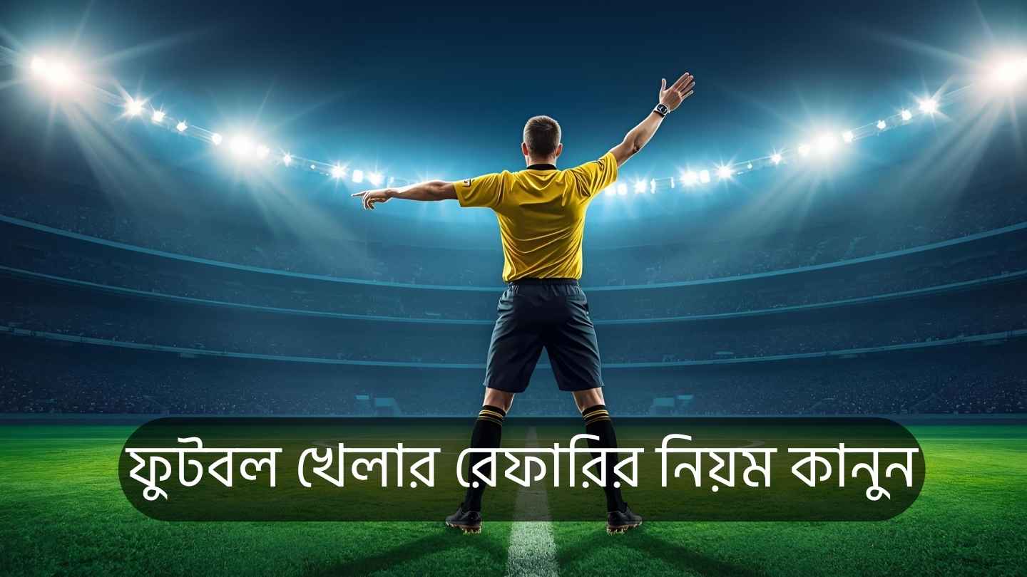 ফুটবল খেলার রেফারির নিয়ম কানুন