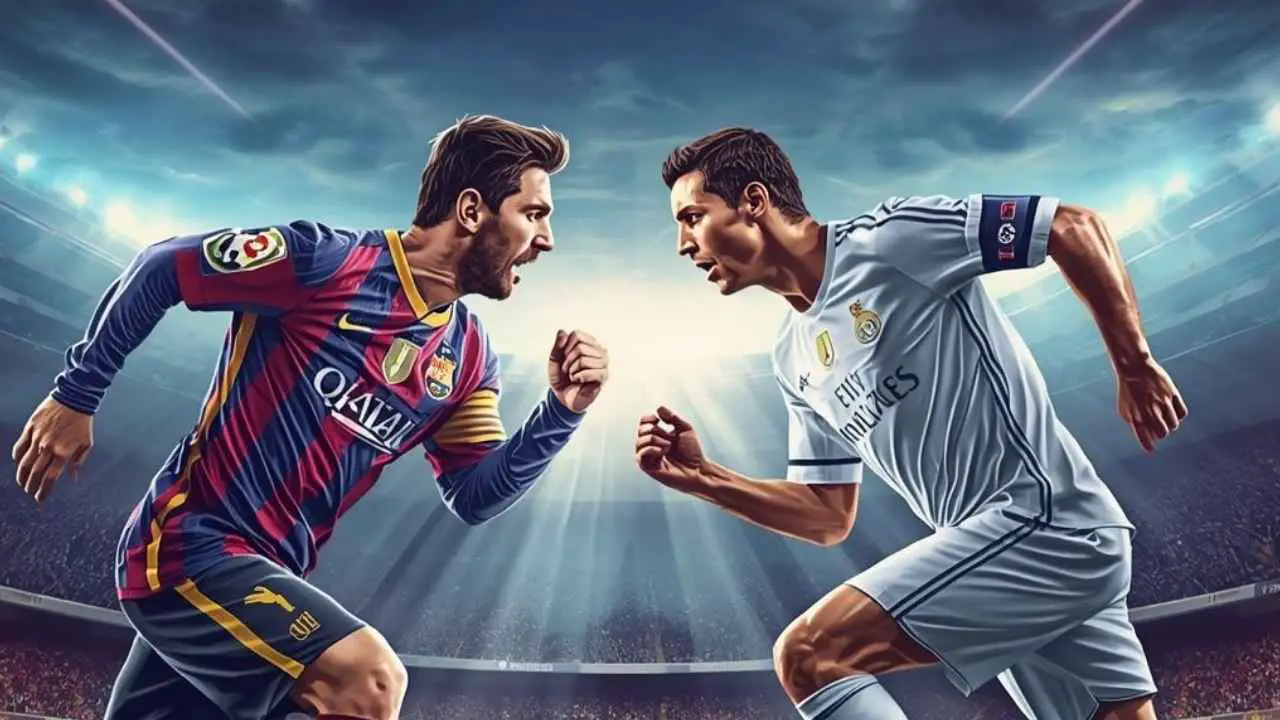 মেসি রোনালদো পরিসংখ্যান