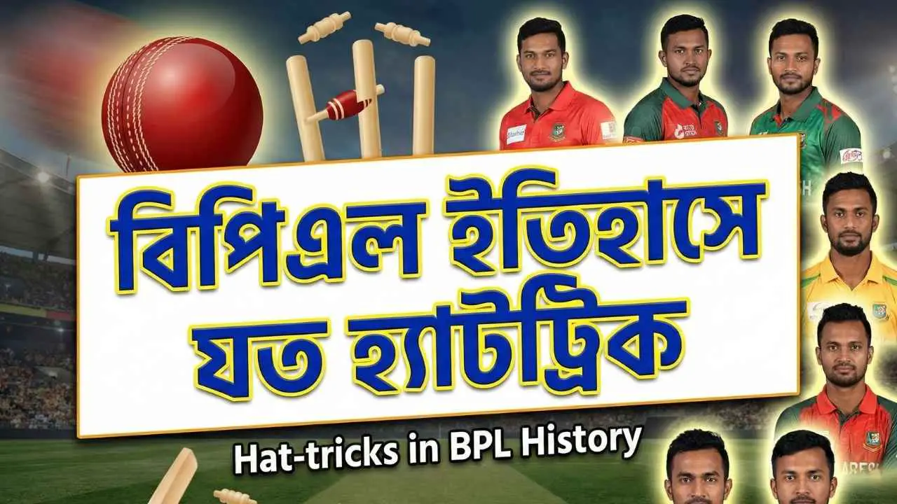 বিপিএল ইতিহাসে যত হ্যাটট্রিক