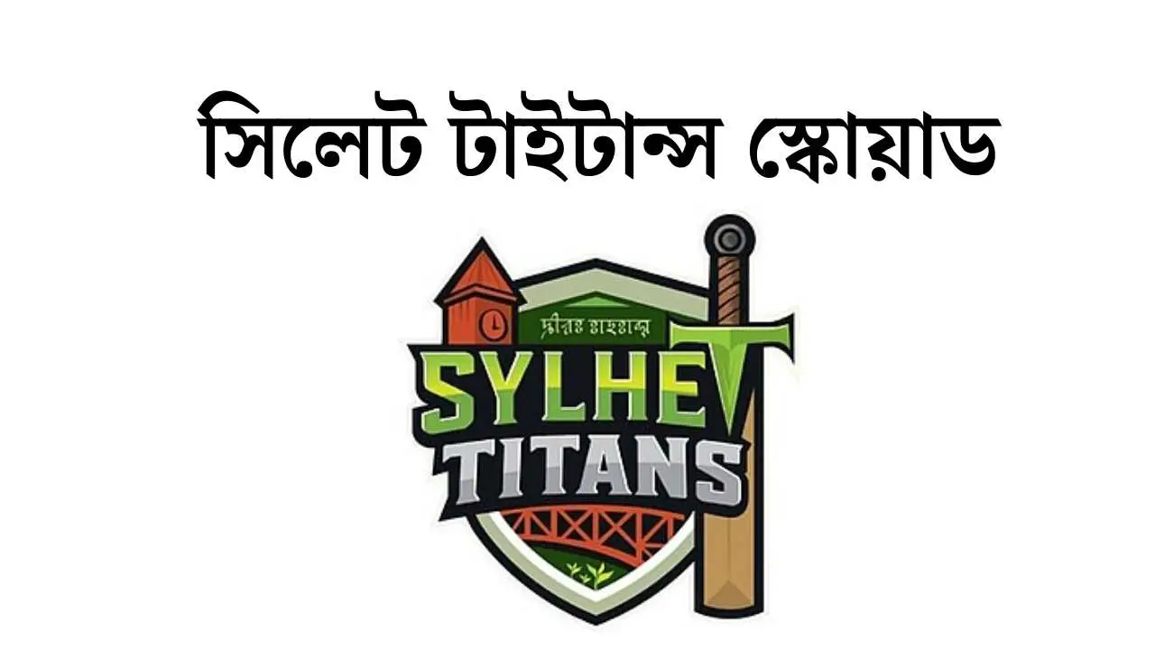 সিলেট টাইটান্স স্কোয়াড