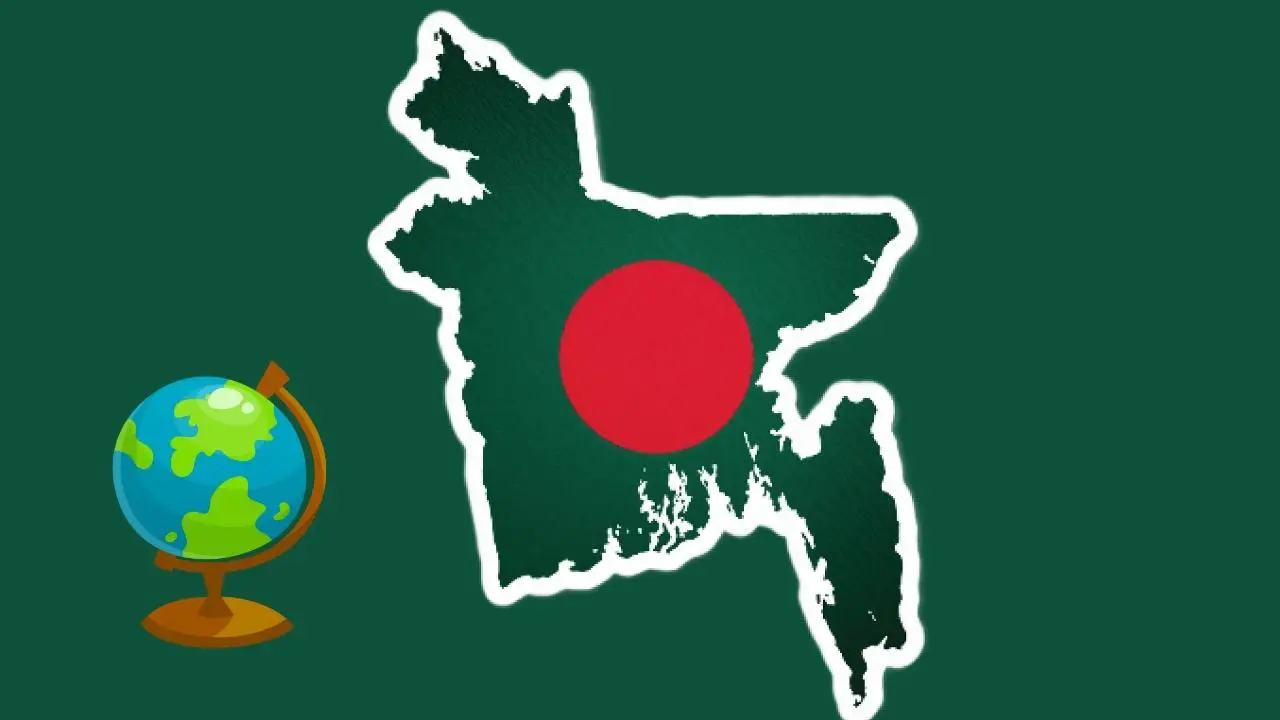 বাংলাদেশের ৬৪ জেলার মানচিত্র