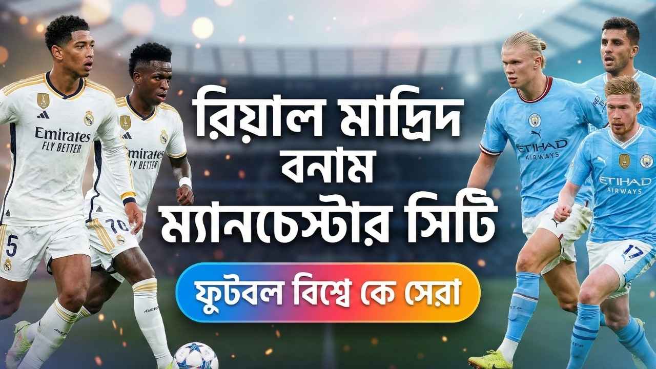 রিয়াল মাদ্রিদ বনাম ম্যানচেস্টার সিটি