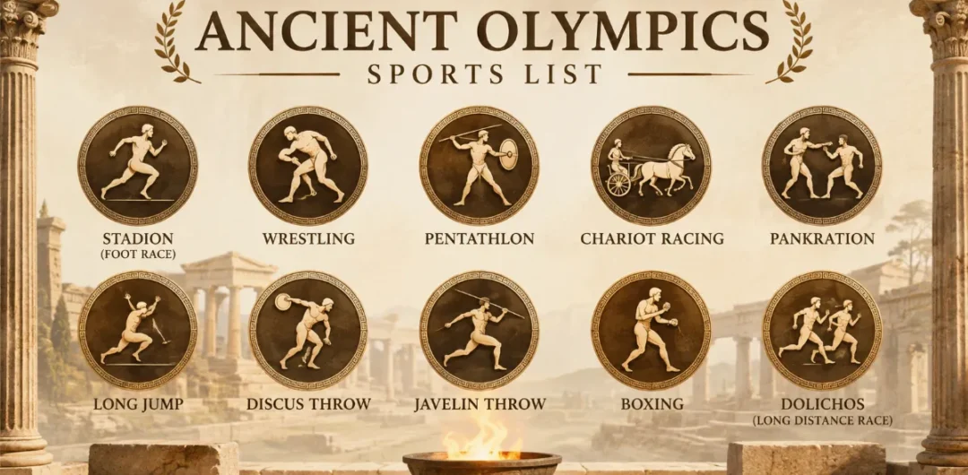 Ancient Olympics Sports List